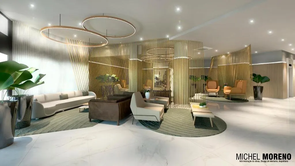 아파트 Flat De Luxo Com Vista Para Aeroporto De Congonhas H1812 상파울루 브라질